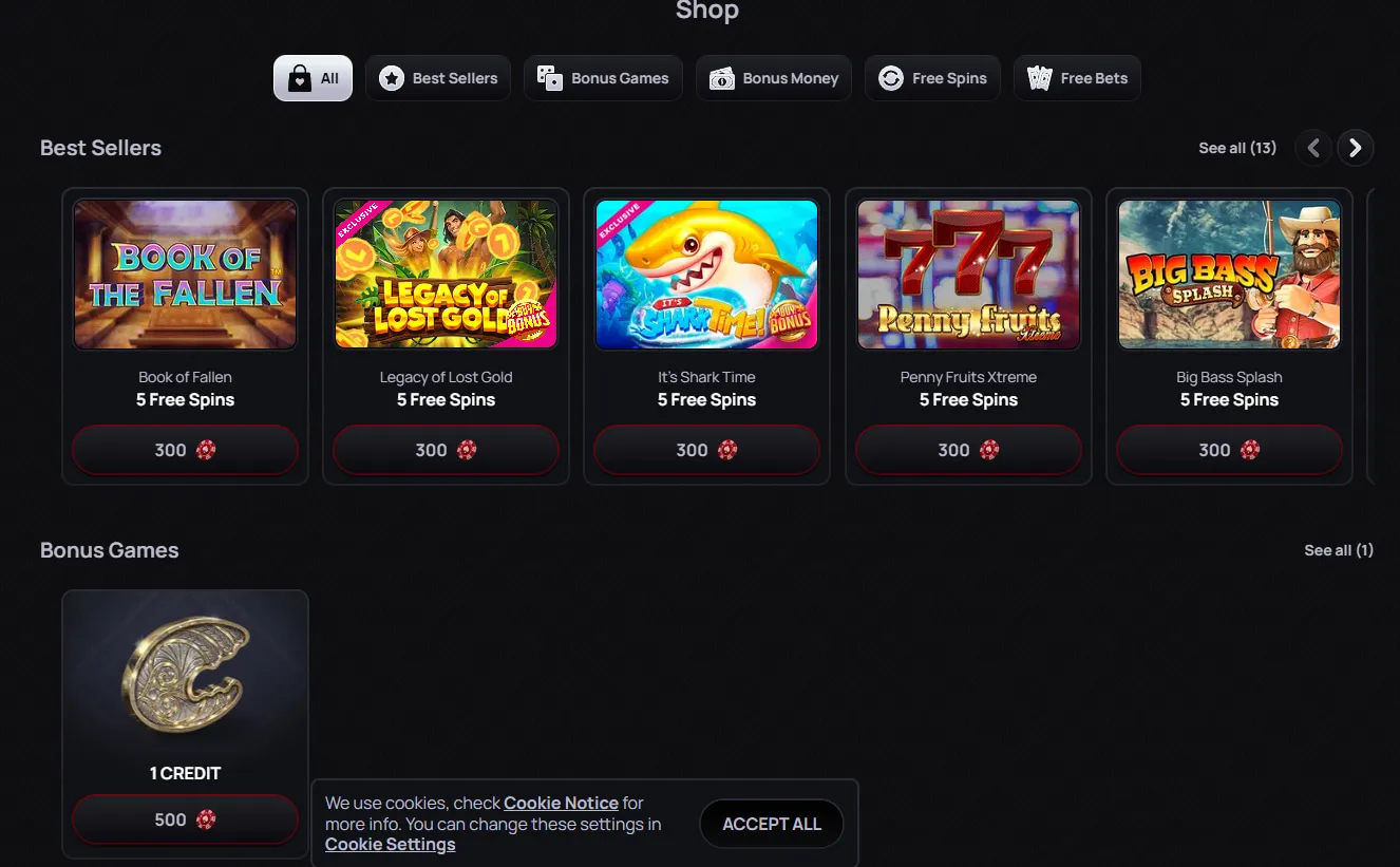 Bonusangebote bei Casinova Casino